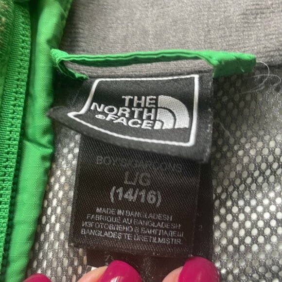 The North Face Kids Green and Gray Jacket - Picture 6 of 7